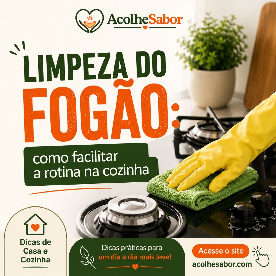 Limpeza do Fogão: Como Facilitar a Rotina na Cozinha